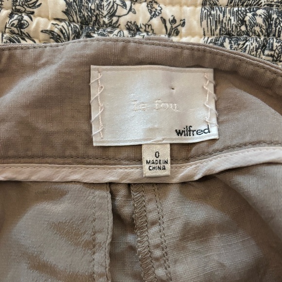 WILFRED ARITZIA - linen blend shorts - Picture 6 of 12